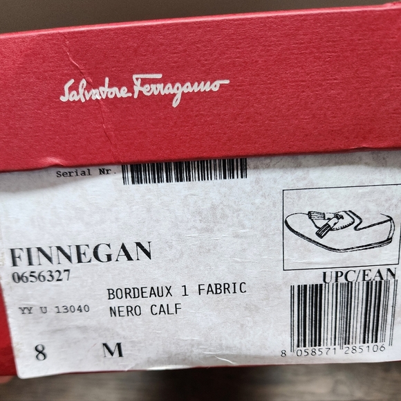 $685 New Salvatore Ferragamo Men Finnegan Red Velvet Tassel Loafers 8 - Picture 10 of 10